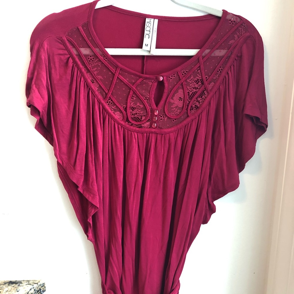 Kische red blouse